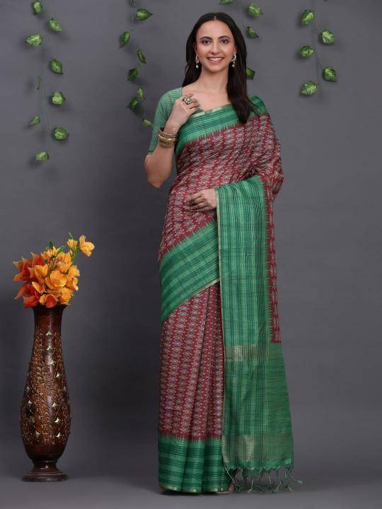 Akshara bhagalpuri tussar art silk Wholesale silk saree distributors in India