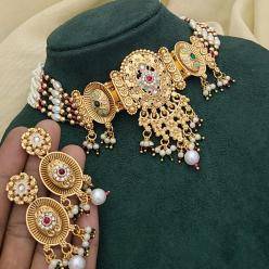 Heritage Necklace HN019 Best imitation jewellery in Surat