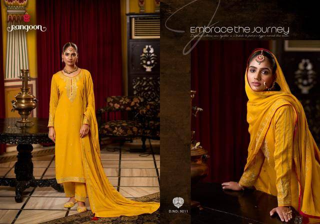 Rangoon saanjh wholesale party wear Kurtis in India