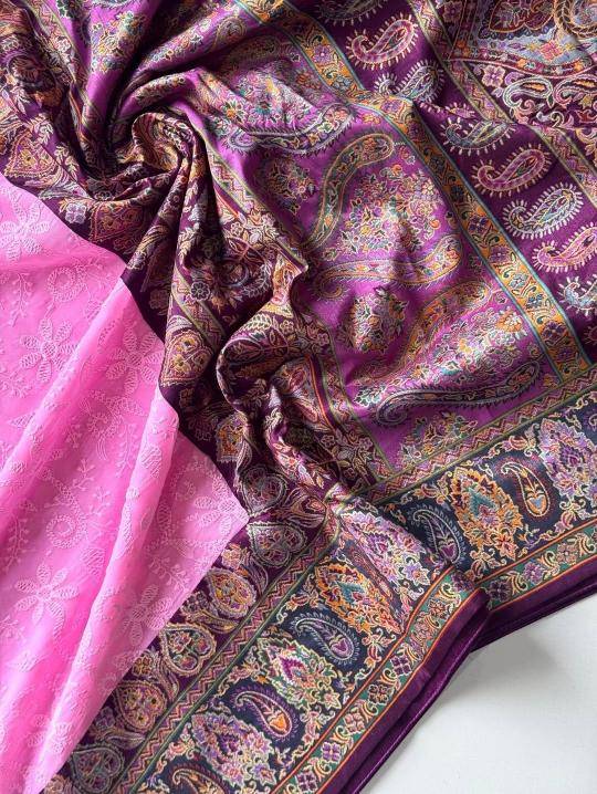 Shorya georgette lukhnowi Wholesale sarees suppliers in Jaipur