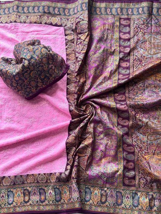 Shorya georgette lukhnowi Wholesale sarees suppliers in Jaipur