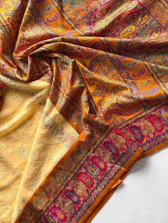 Shorya georgette lukhnowi Wholesale sarees suppliers in Jaipur