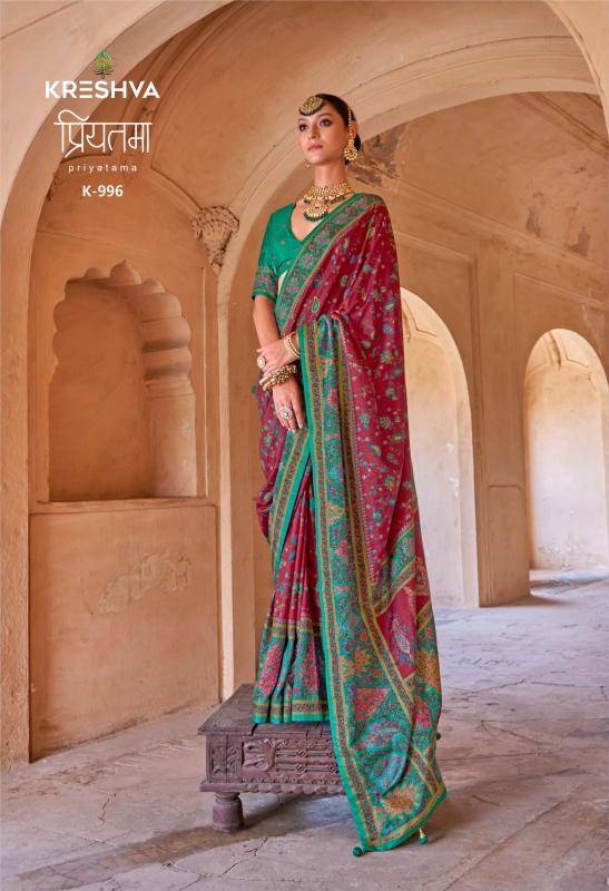 Shorya kreshva priyatama Kolkata saree wholesale market