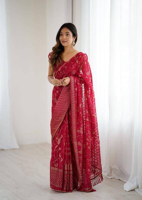 GC soft georgette Wholesale sarees in Ahmedabad