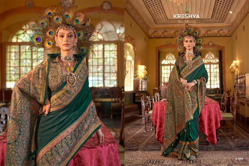 Shorya kreshva morni Printed sarees wholesale online in India