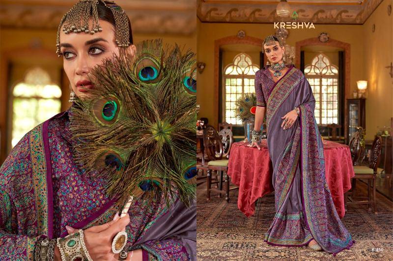 Shorya kreshva morni Printed sarees wholesale online in India