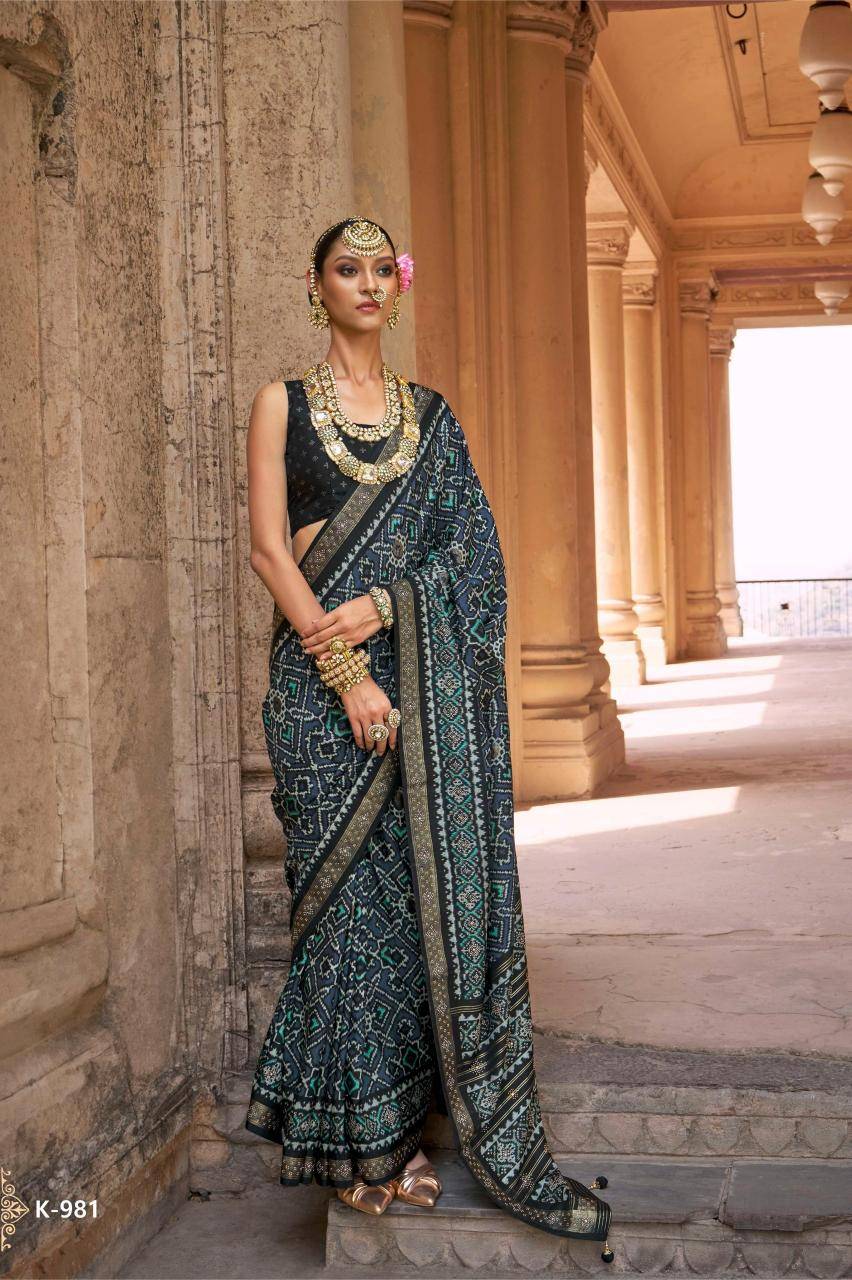 Shorya sankh patola wholesale Indo-western Kurtis in India