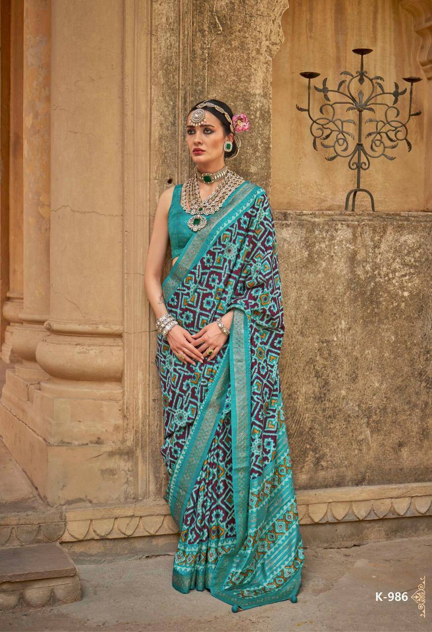Shorya sankh patola wholesale Indo-western Kurtis in India
