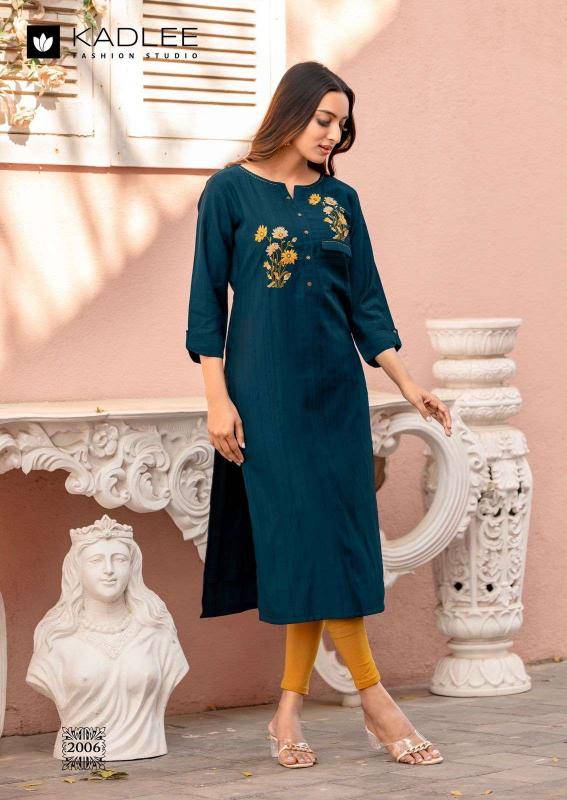 Kadlee sumer Latest Kurti designs for wholesale In india