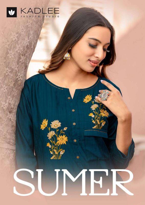 Kadlee sumer Latest Kurti designs for wholesale In india