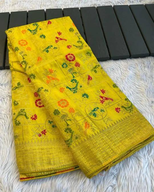 Akshara russian cotton silk Wholesale saree suppliers in Bangalore