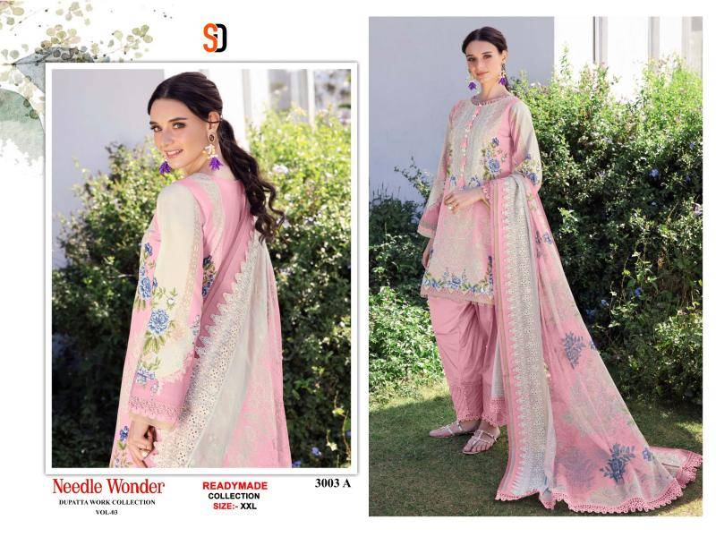 Sharaddha designer needle wonder vol 3 Wholesale Surat Salwar Kameez Market
