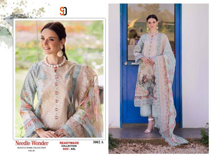 Sharaddha designer needle wonder vol 3 Wholesale Surat Salwar Kameez Market