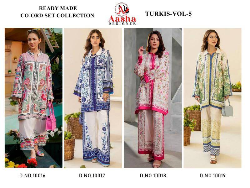 Karma aasha designer turkis vol 5 Salwar Kameez Wholesale Suppliers