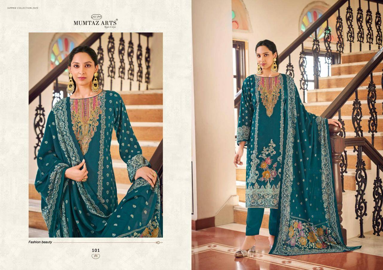 Mumtaz arts alina Dress material suppliers in Gujarat