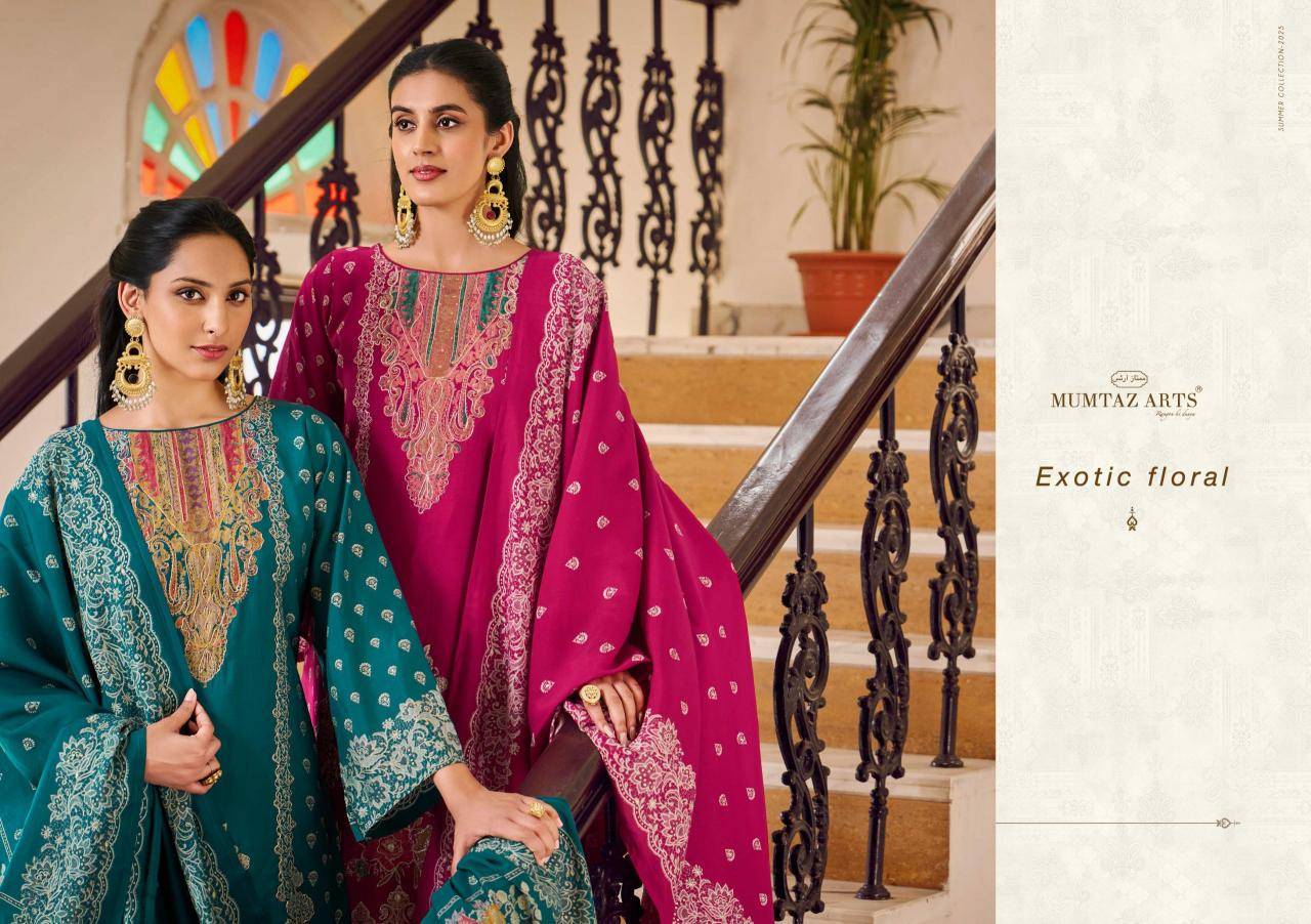 Mumtaz arts alina Dress material suppliers in Gujarat