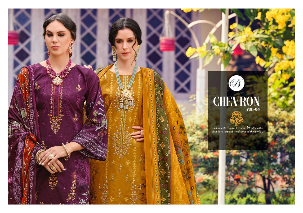 Belliza chevron vol 4 Dress material manufacturers in Gujarat