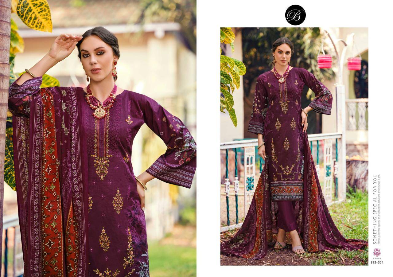 Belliza chevron vol 4 Dress material manufacturers in Gujarat