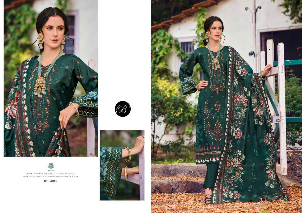 Belliza chevron vol 4 Dress material manufacturers in Gujarat