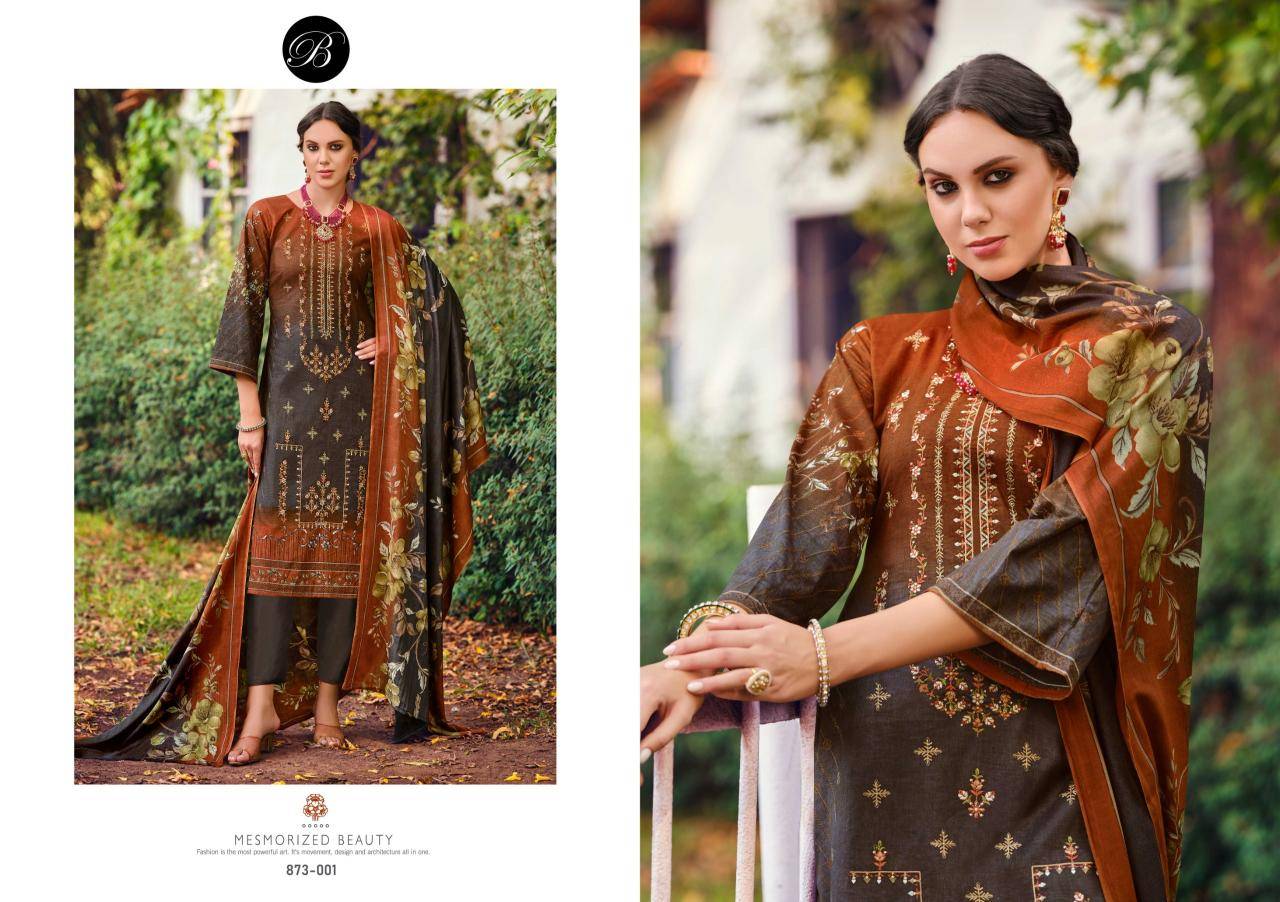 Belliza chevron vol 4 Dress material manufacturers in Gujarat