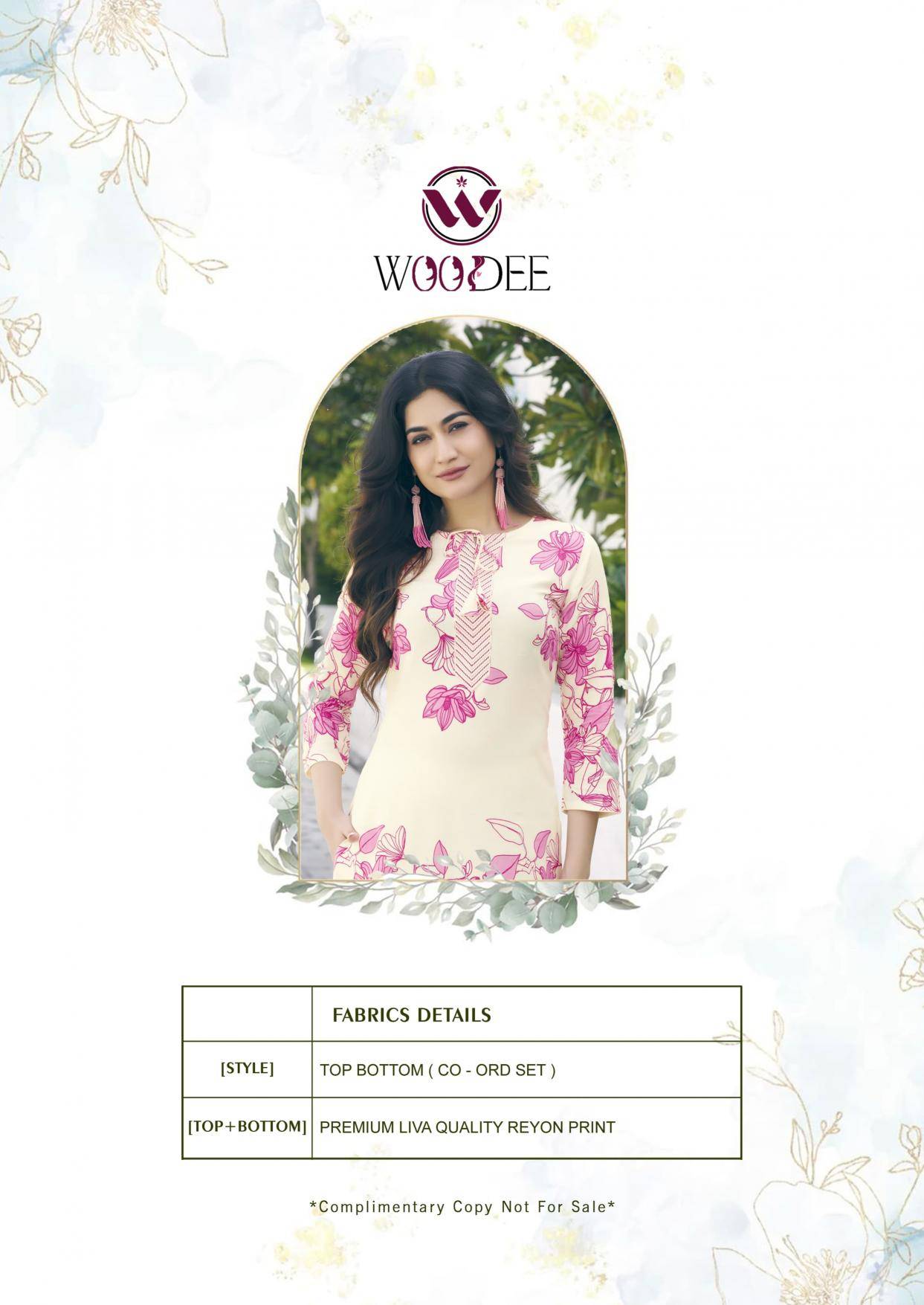 Woodee belliza coord set Kurti wholesalers in Surat