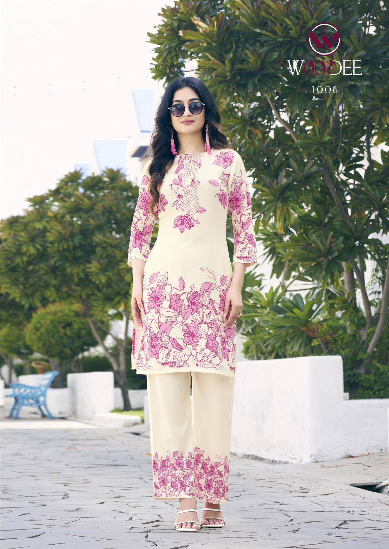 Woodee belliza coord set Kurti wholesalers in Surat