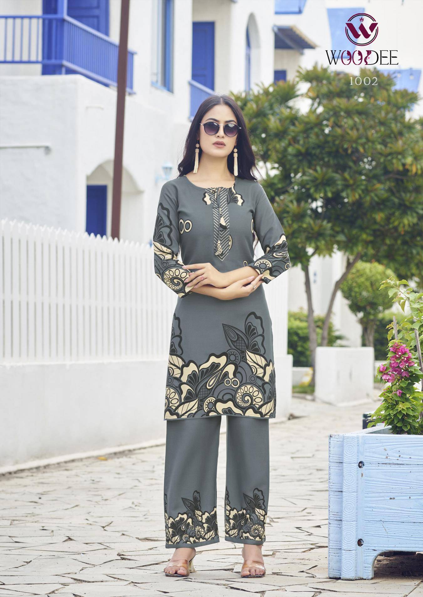 Woodee belliza coord set Kurti wholesalers in Surat