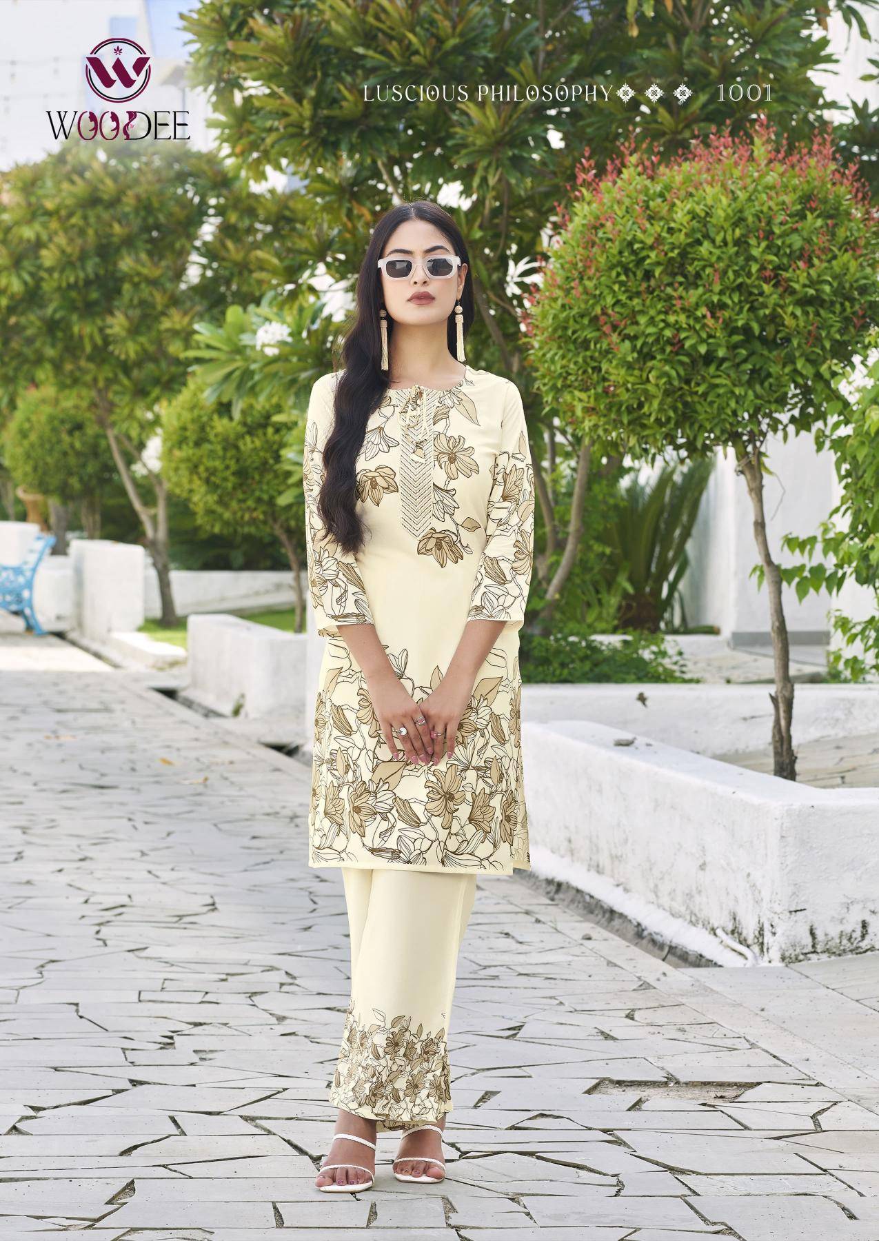 Woodee belliza coord set Kurti wholesalers in Surat