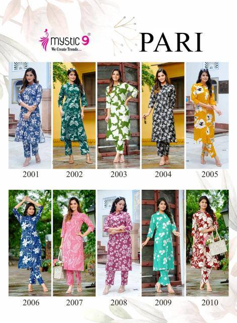 Mystic9 pari vol 2 coord set Kurti suppliers in Delhi for boutique