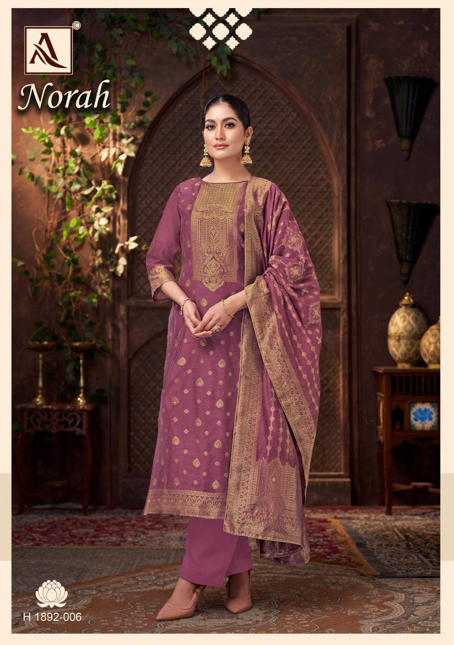 Alok suit norah  Dress material wholesale prices