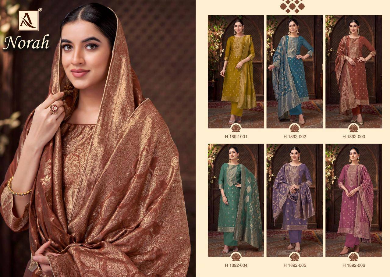 Alok suit norah  Dress material wholesale prices