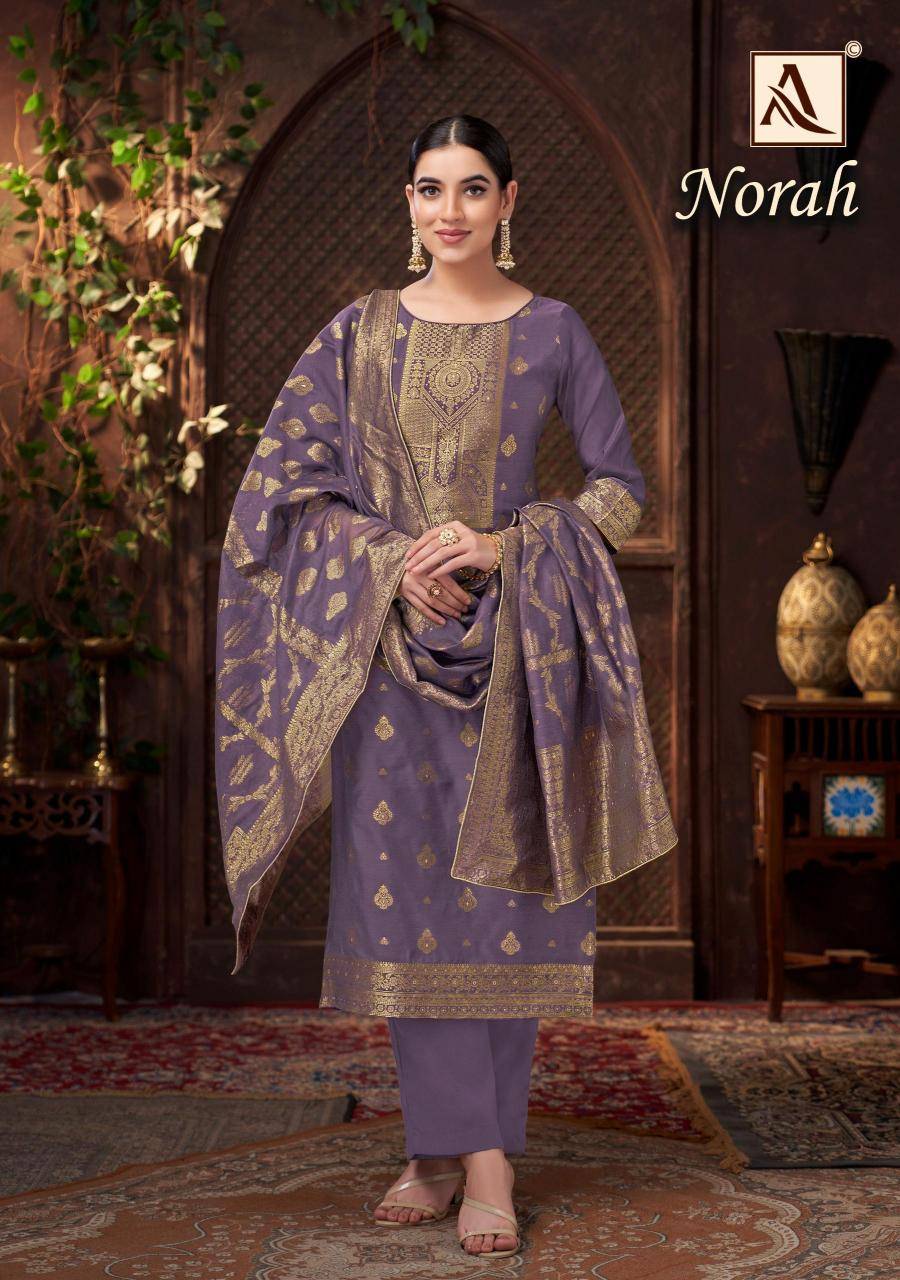 Alok suit norah  Dress material wholesale prices