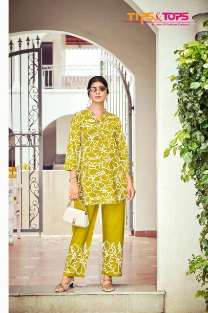 Tips & tops instagirl coord set Wholesale kurti market in Delhi