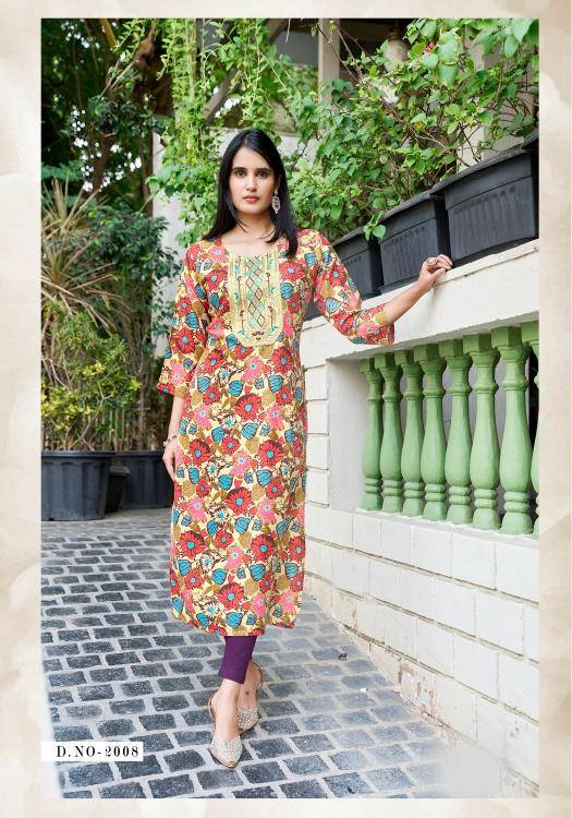 Vaniska charming vol.2 Wholesale kurtis online India