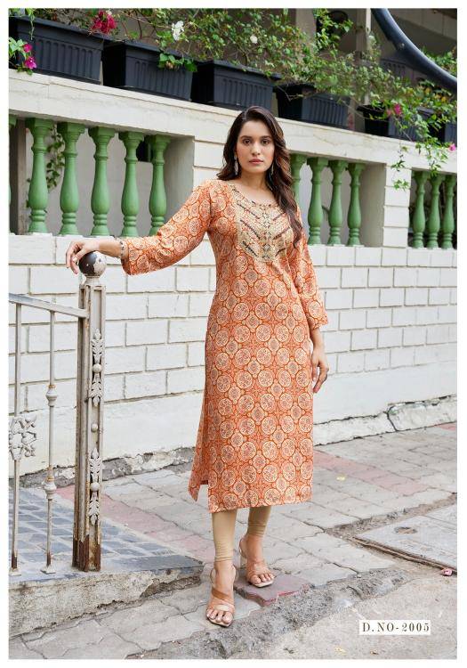 Vaniska charming vol.2 Wholesale kurtis online India