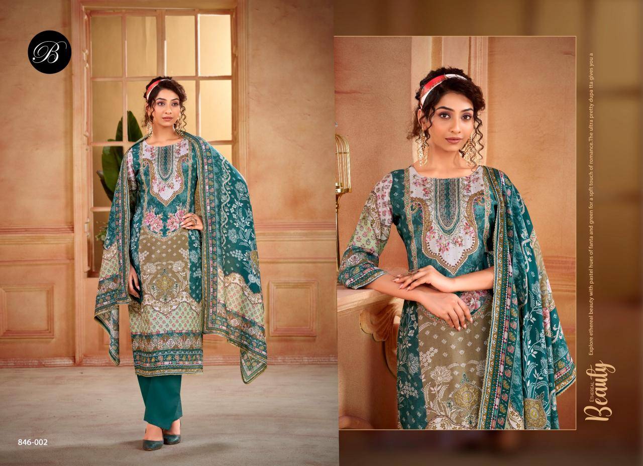 Belliza kanika vol 4 Designer dress materials wholesale