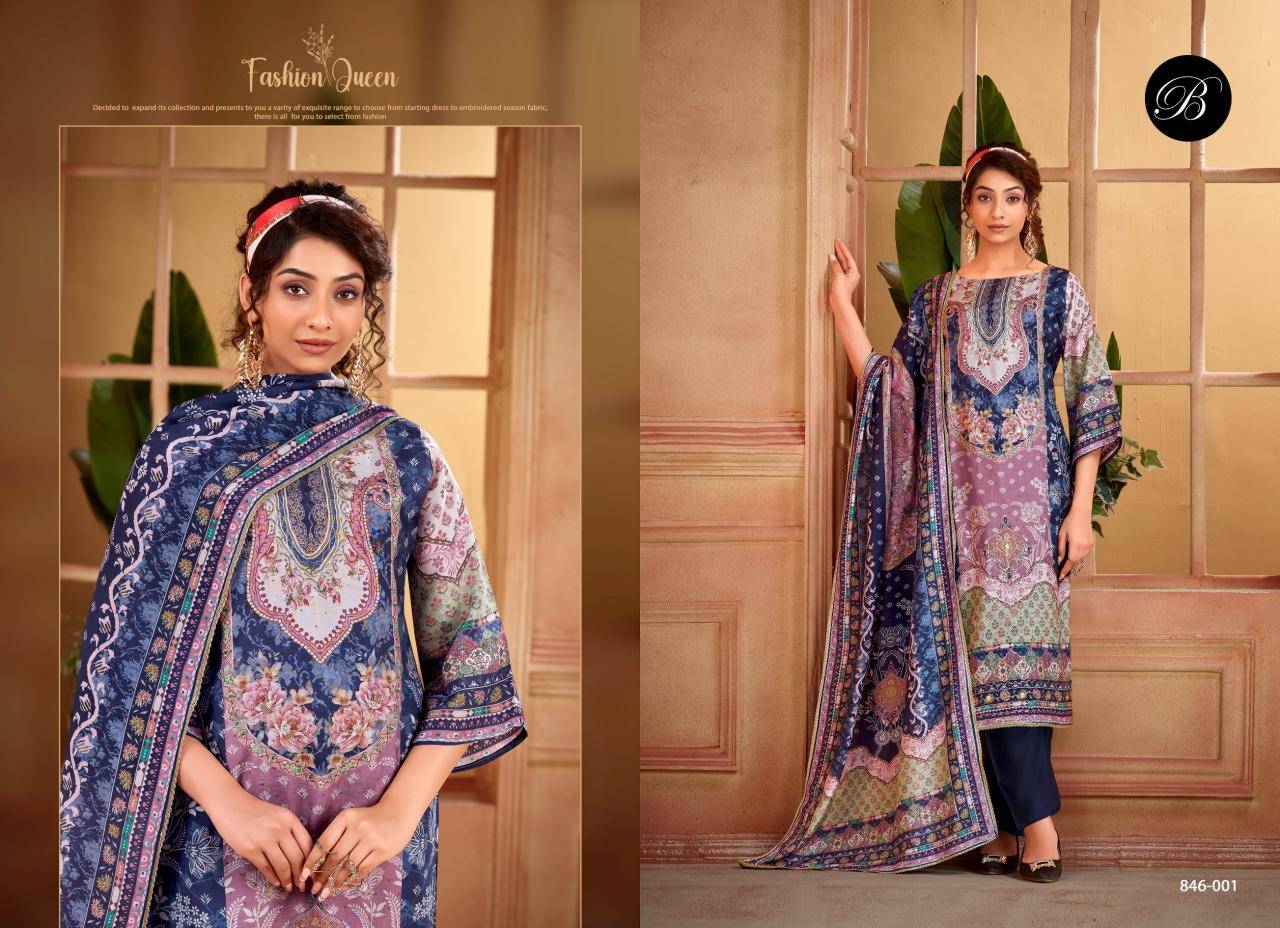Belliza kanika vol 4 Designer dress materials wholesale
