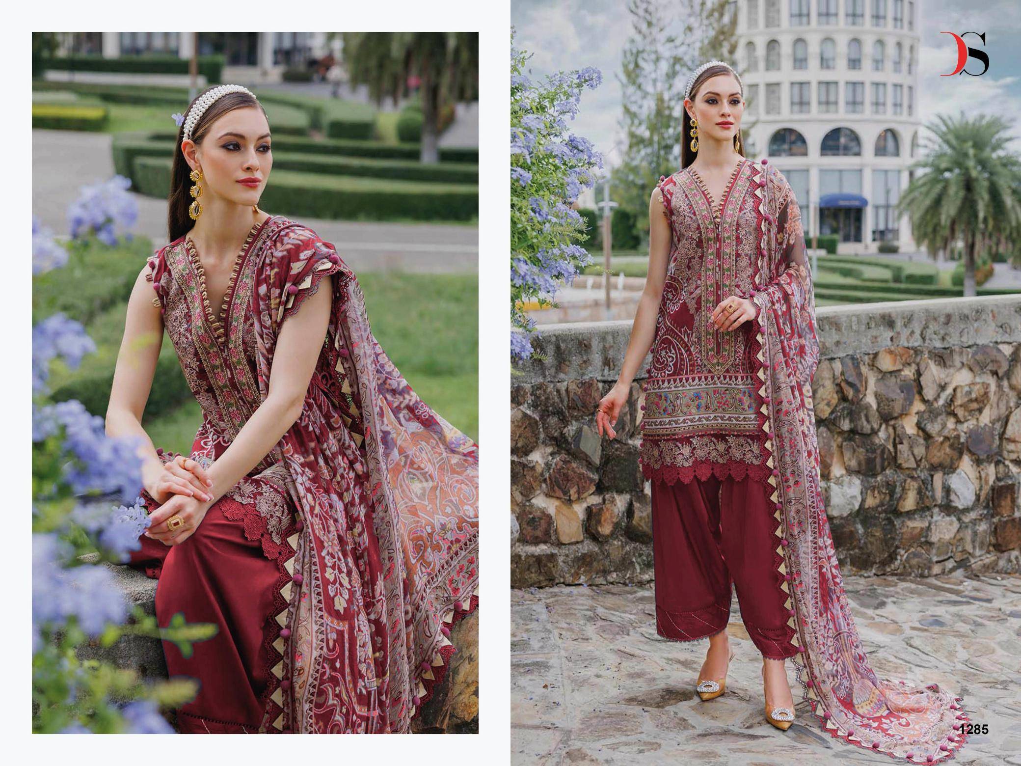 Deepsy suits jade urban lawn 25-5 Fancy dress materials wholesale