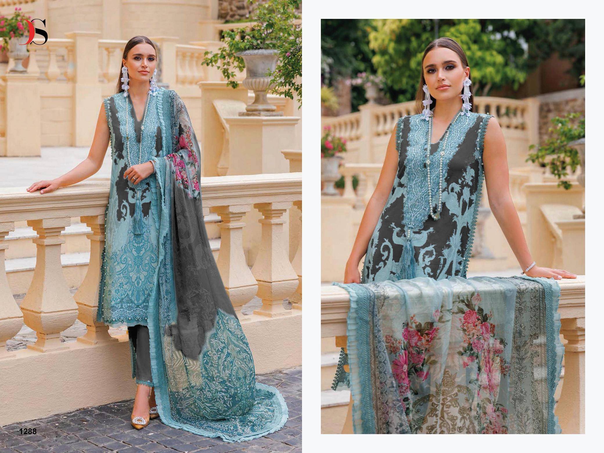 Deepsy suits jade urban lawn 25-5 Fancy dress materials wholesale