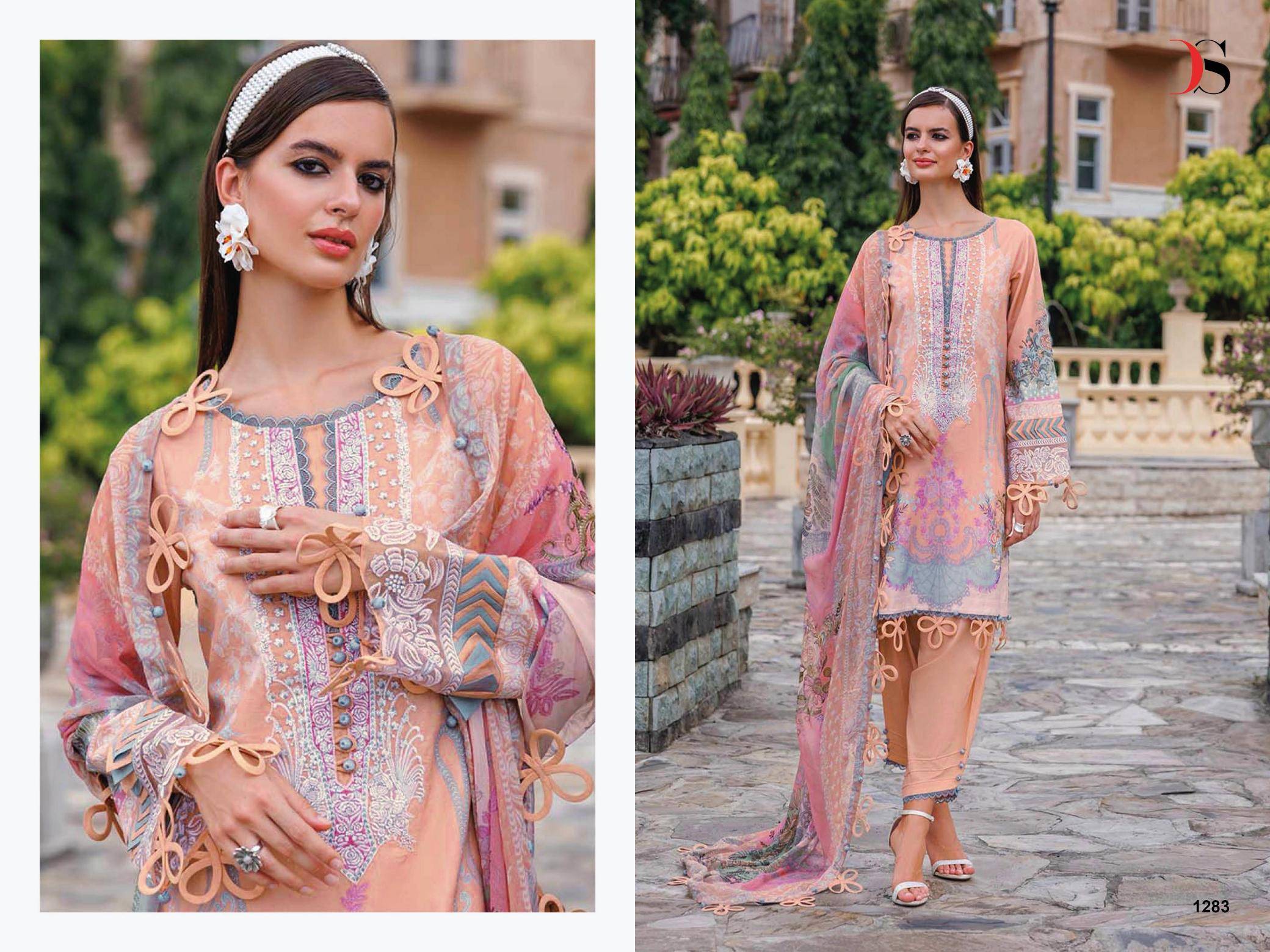 Deepsy suits jade urban lawn 25-5 Fancy dress materials wholesale