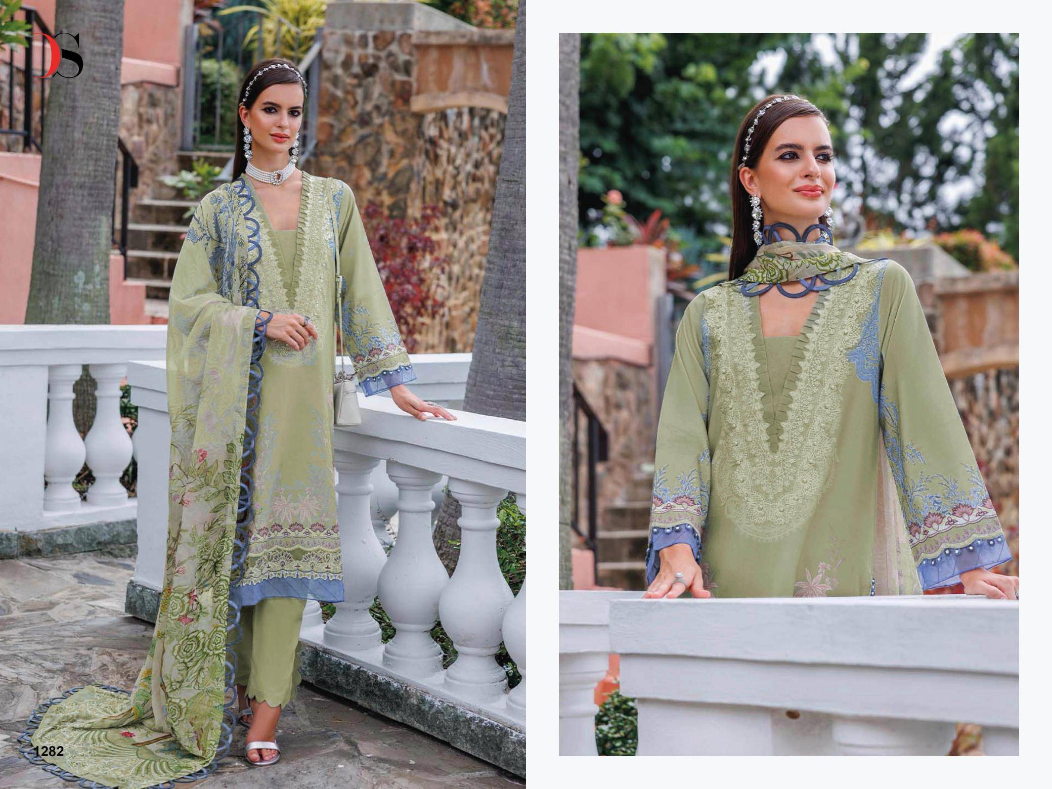 Deepsy suits jade urban lawn 25-5 Fancy dress materials wholesale