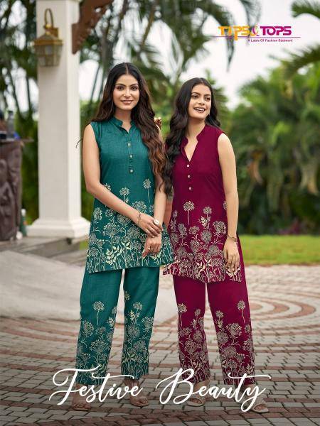 Tips & tops festive beauty Bulk kurtis manufacturer in Mumbai