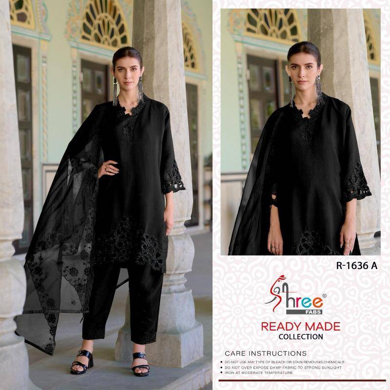 Shree fab d.no 1636 Ladies dress materials wholesale