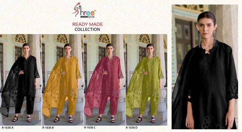 Shree fab d.no 1636 Ladies dress materials wholesale