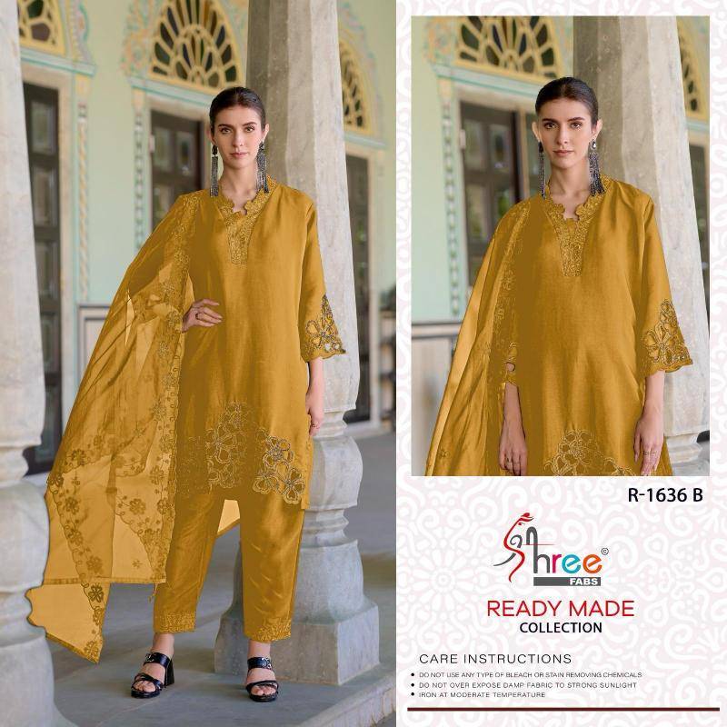 Shree fab d.no 1636 Ladies dress materials wholesale