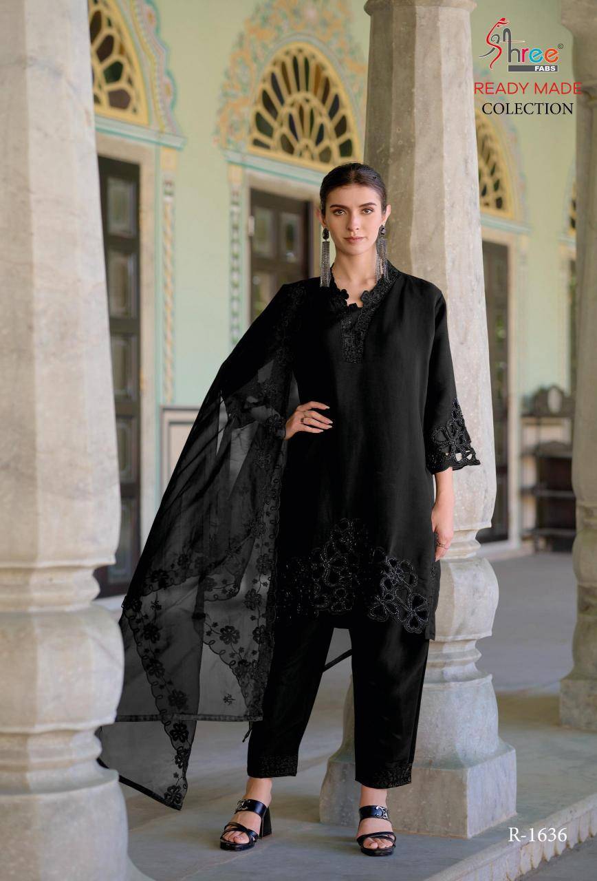 Shree fab d.no 1636 Ladies dress materials wholesale