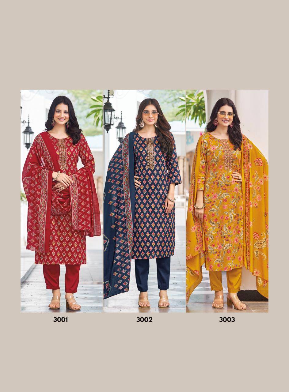 Radhika lifestyle nazrana vol 3 Wholesale kurtis Surat market