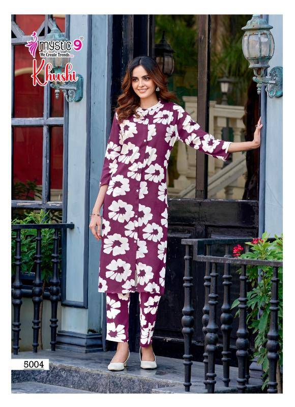 Mystic9 khushi vol-5 Kurtis wholesale market in Jaipur
