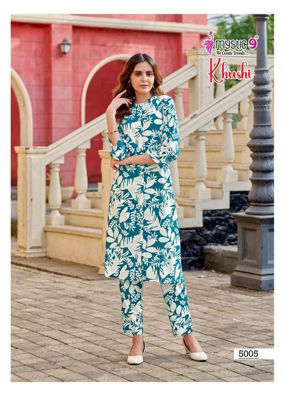 Mystic9 khushi vol-5 Kurtis wholesale market in Jaipur