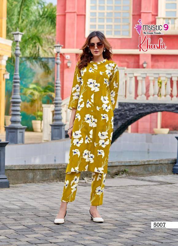 Mystic9 khushi vol-5 Kurtis wholesale market in Jaipur